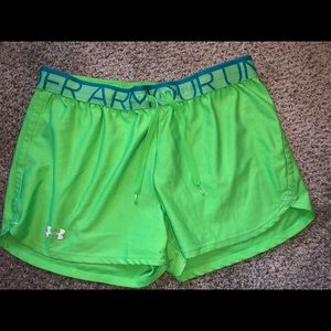 Under Armour Running Shorts - Size Medium